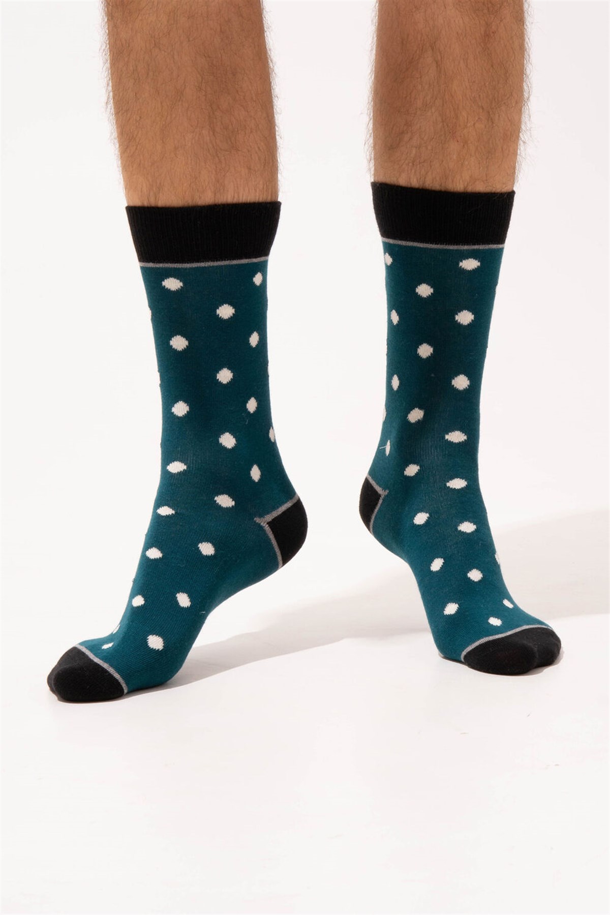 Katia and Bony Modern Shapes Erkek Çorabı Yeşil. 1