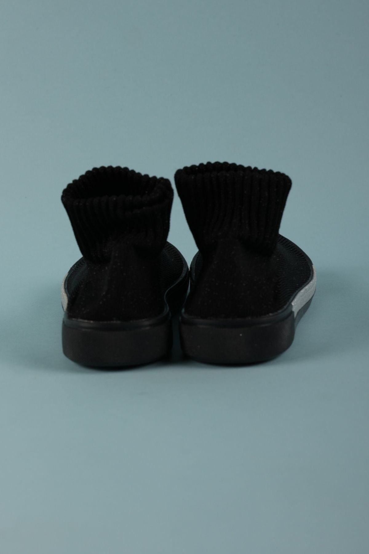Shining Steps Çorap Ayakkabı Siyah/SILVER