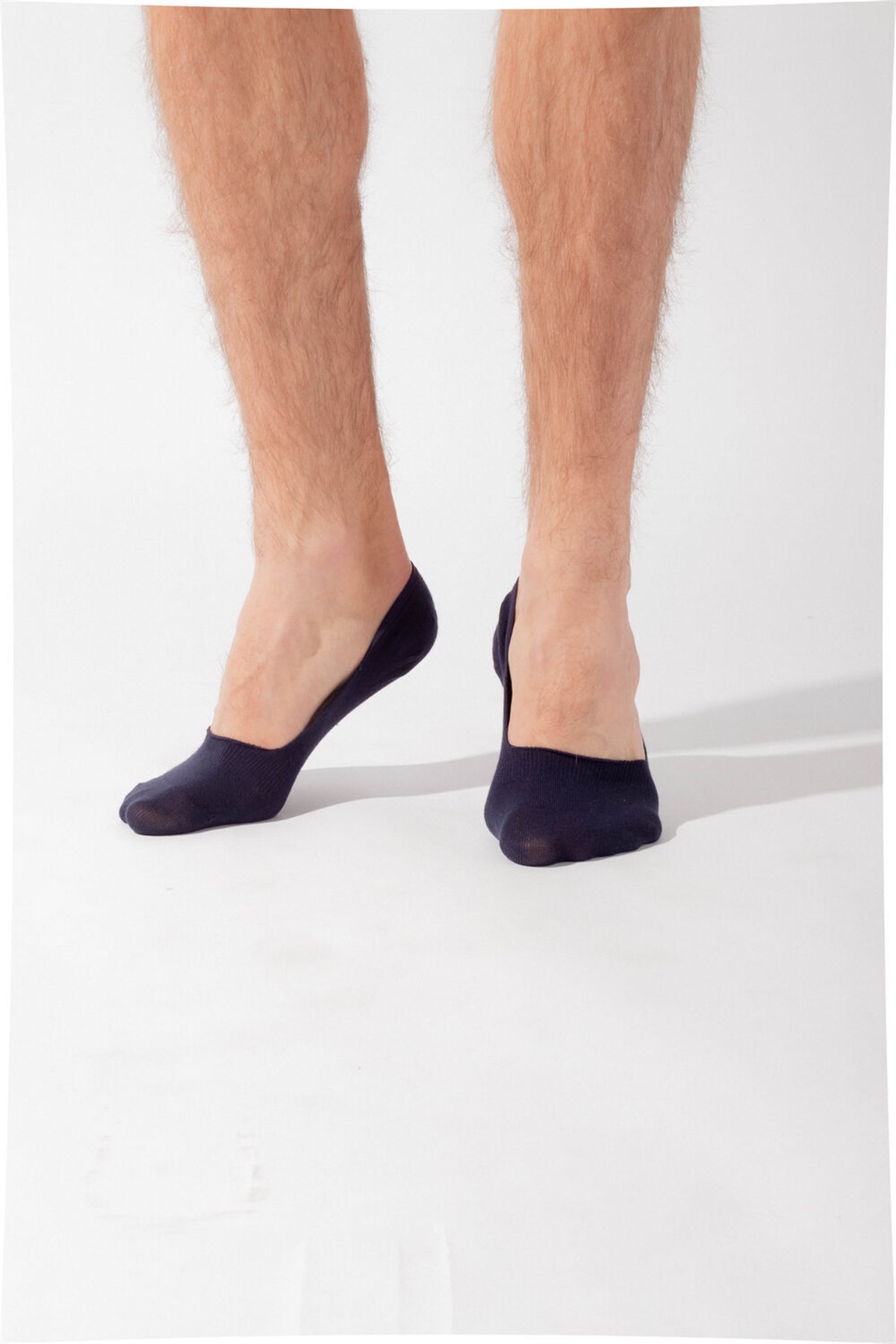 Erkek Basic Görünmez Çorap Lacivert
