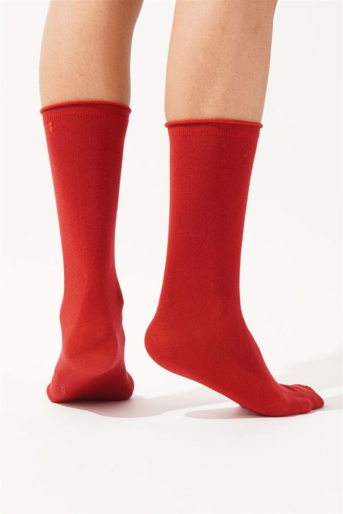 Harold Bambu Lastiksiz Erkek Soket Çorap BORDO