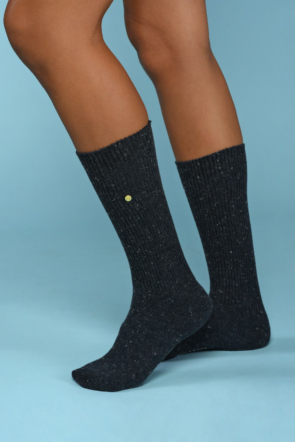 Hot Winter Yün Kadın Soket Çorap Lacivert
