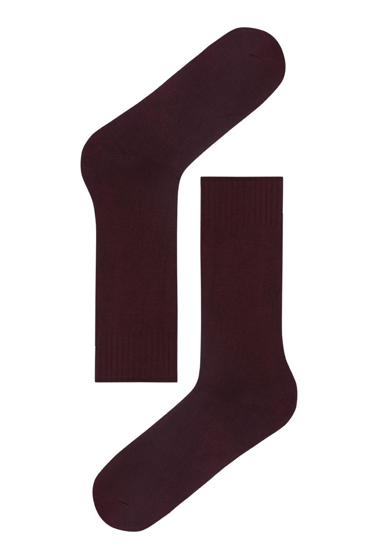 Melissa Modal Erkek Soket Çorap-BORDO